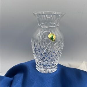 Waterford Crystal vase. Specifically, appears to be  the Killarney pattern. 6”